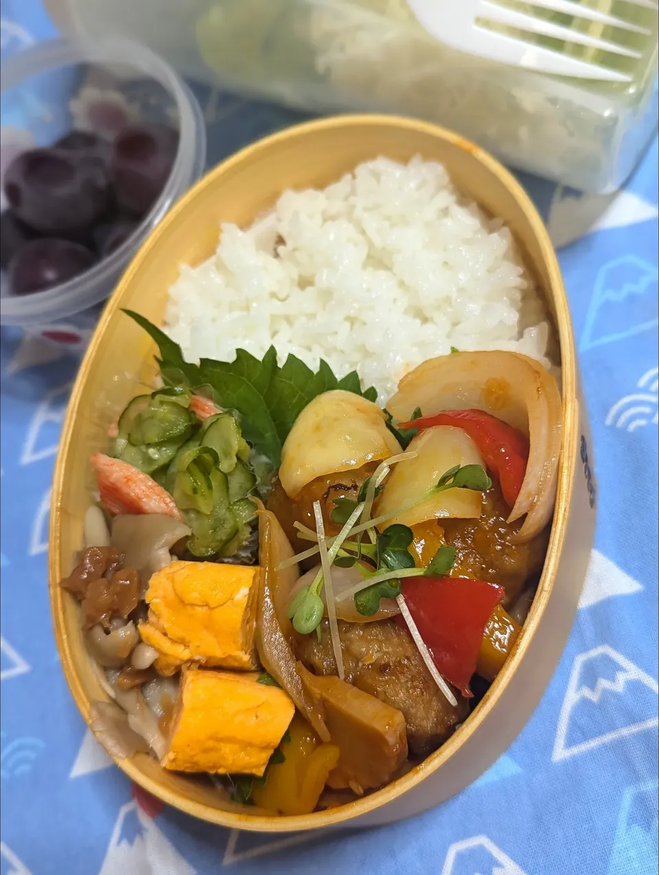 本日のお弁当〜酢ミートボール弁当|f.1125beさん