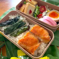 Snapdishの料理写真:自分弁当🌼🌼☺️|🌼はなちゃん🌼さん