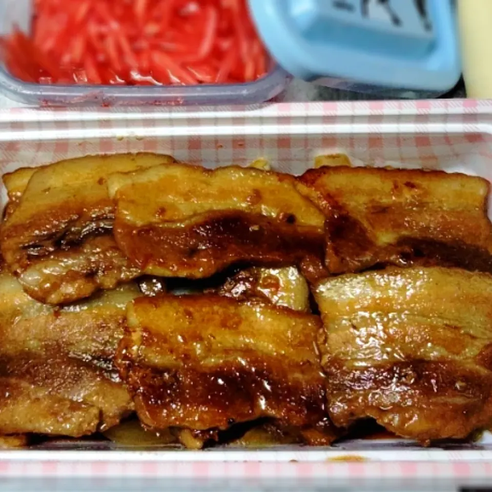 豚ばら焼肉弁当|アリーナ香貫くんさん