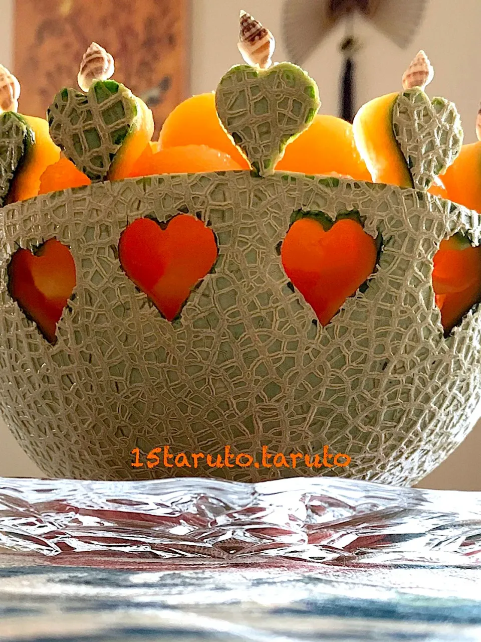 🍈メロンバスケット🍈|15taruto.tarutoさん