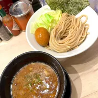 Snapdishの料理写真:海老つけ麺@五の神製麺所・名駅|らーめん好き！さん