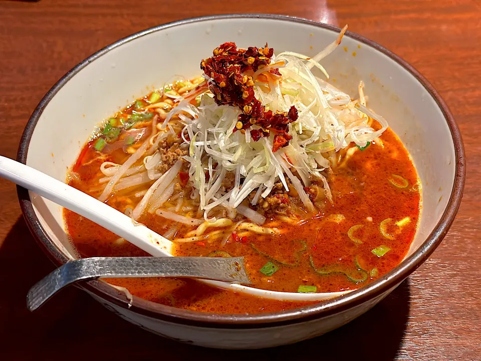 激辛担々麺@横濱家座間店|にゃあ（芸名）さん