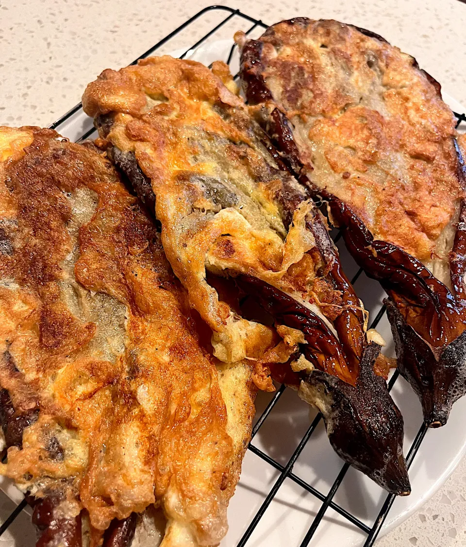 Tortang Talong🥚🍆 fried eggplant omelet style|🌺IAnneさん