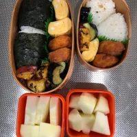 Snapdishの料理写真:川遊び弁当|FKTMPさん