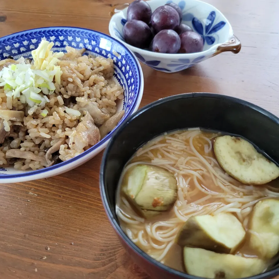 残り物でランチ|あんさん