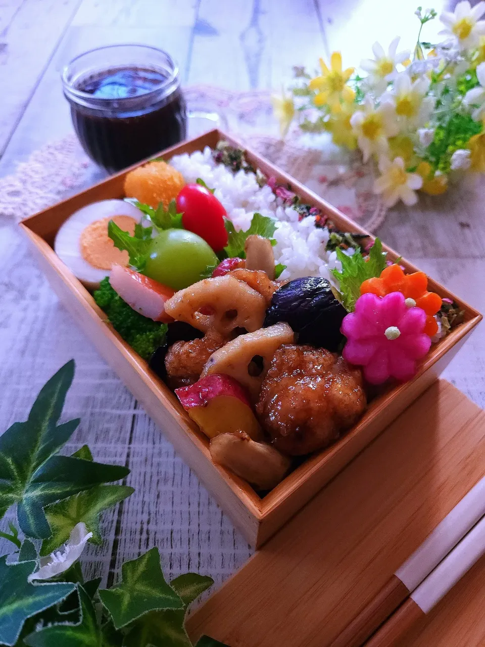 鶏肉と野菜のプルコギたれ炒め弁当|sugar beansさん