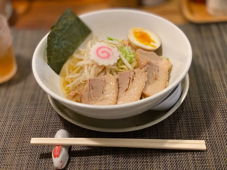 ゆず塩冷やしラーメン🍜|おやぢさん