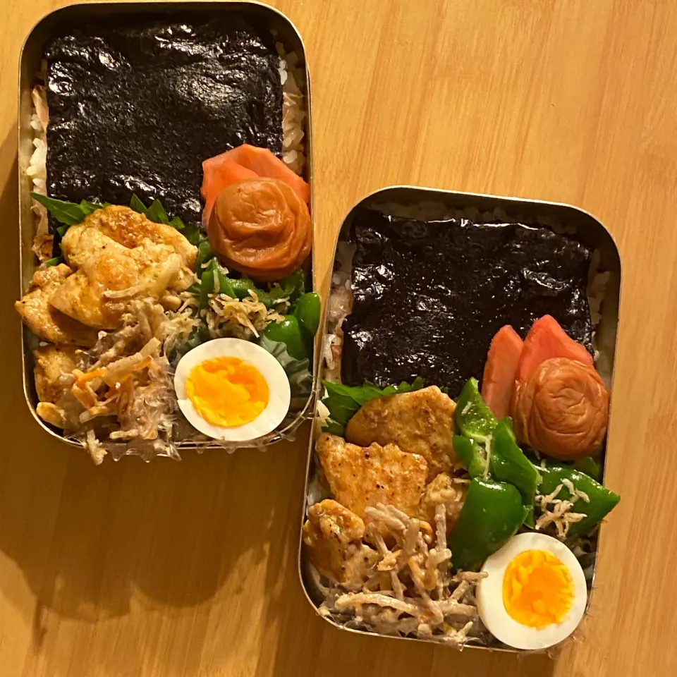 高い紀州南高梅を入れた　　　　　　　　　　　　　のり弁当|kimikimi❤kitchenさん