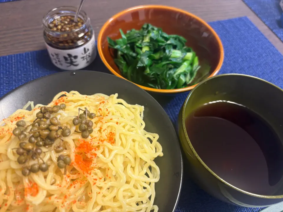 Snapdishの料理写真:ざるラーメン|ゆっちこさん