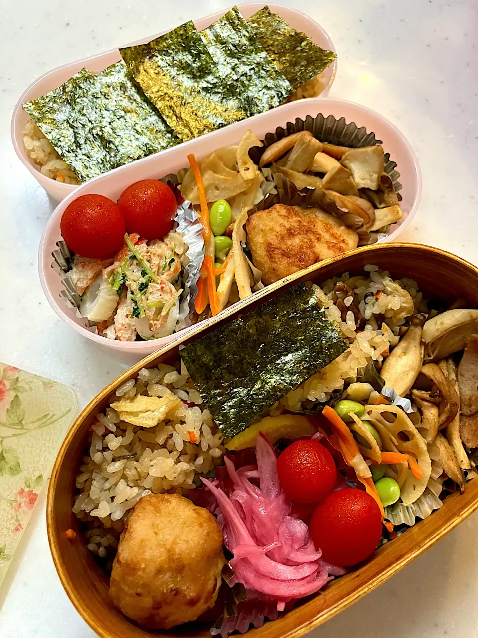 親子弁当🍙|ピヨまるさん