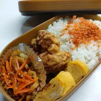 Snapdishの料理写真:今日の弁当🍱|sakuさん