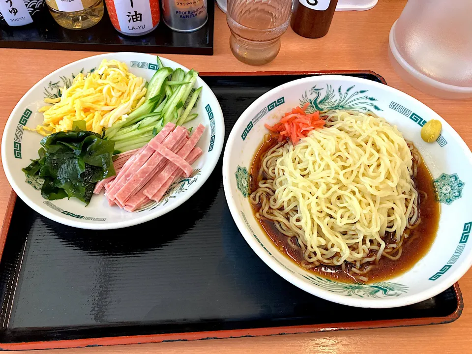 黒酢しょうゆ冷し麺|しのぶさん