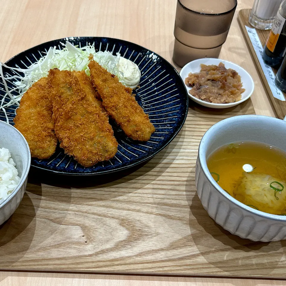 アジフライ定食|とこさん