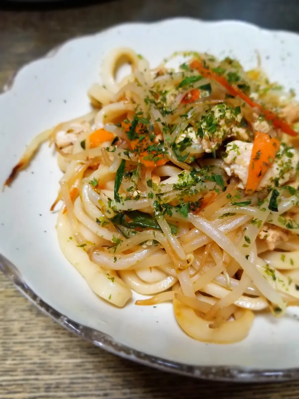 パパ作👨焼きうどん|ぱんだのままんさん