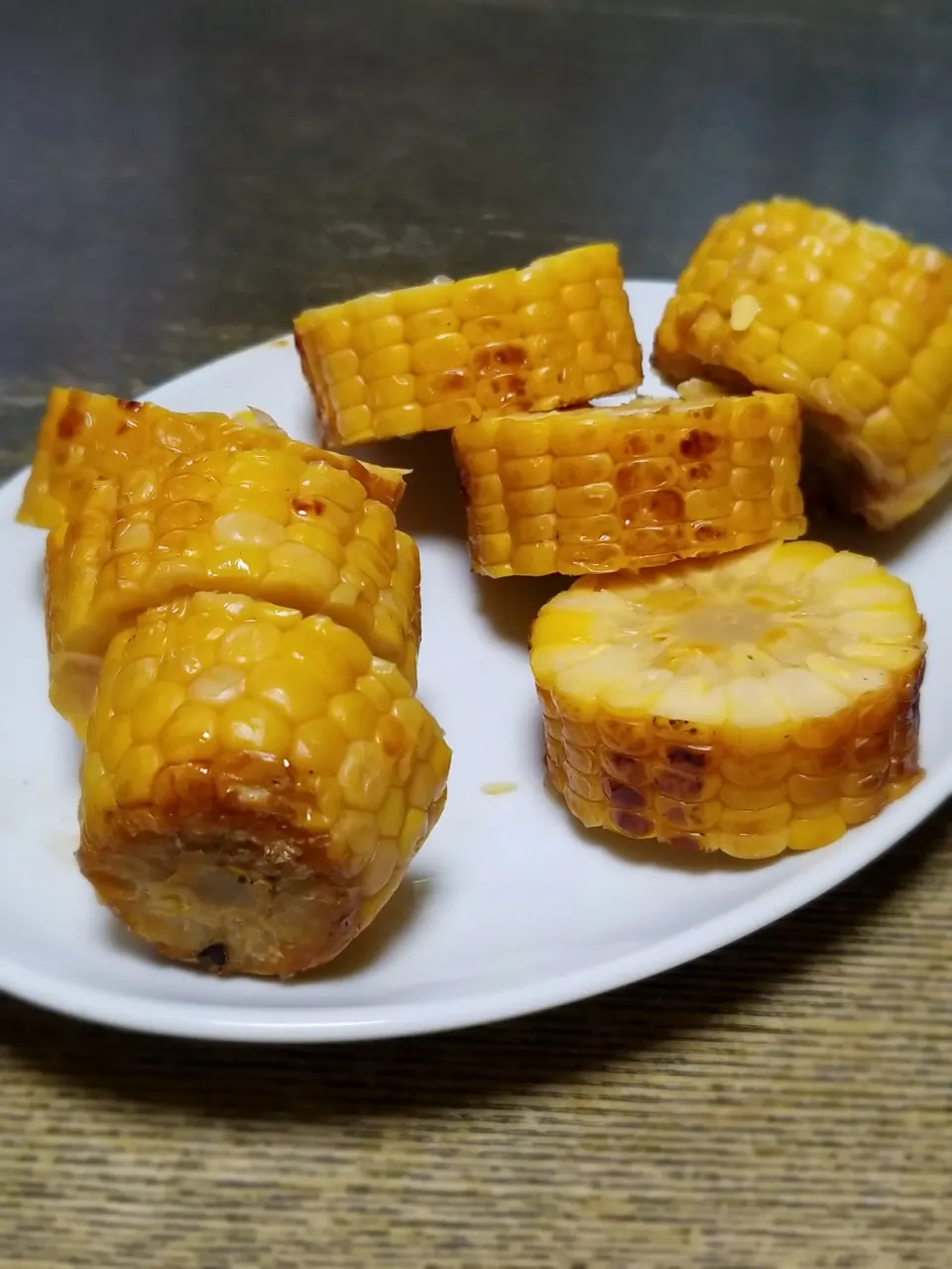 パパ作👨焼きとうもろこし|ぱんだのままんさん