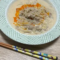 久しぶりの自炊は担々麺！|みーさん