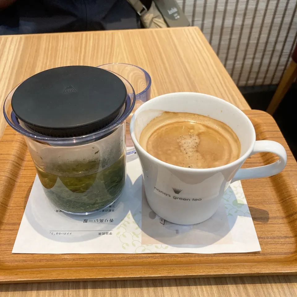 宇治煎茶とコーヒー|ちゃみこさん