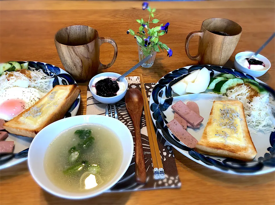 いつものトーストランチ|じゅんさんさん