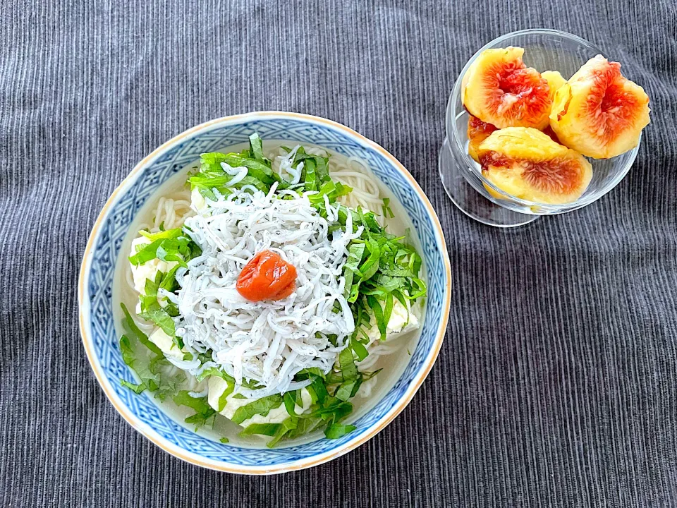 1人のランチは結局これ、最短6分で完成✨ご馳走そうめん😊|みーぬさん