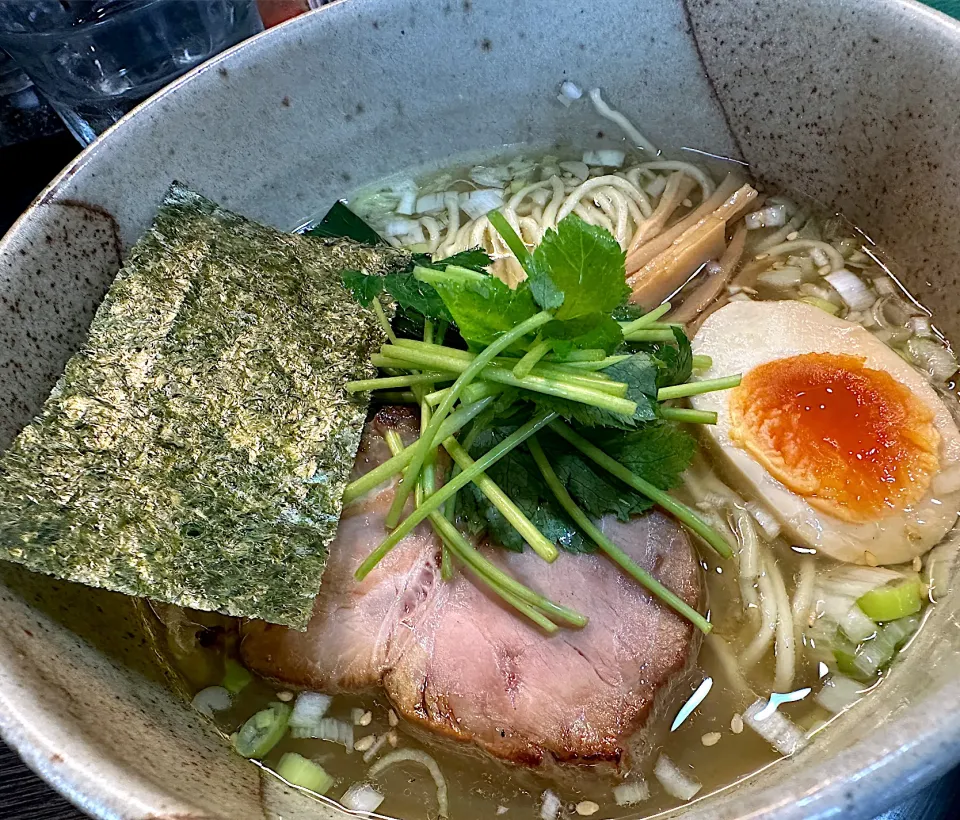 ゆず塩そば、細麺@麺屋番・埼玉県川口市|らーめん好き！さん