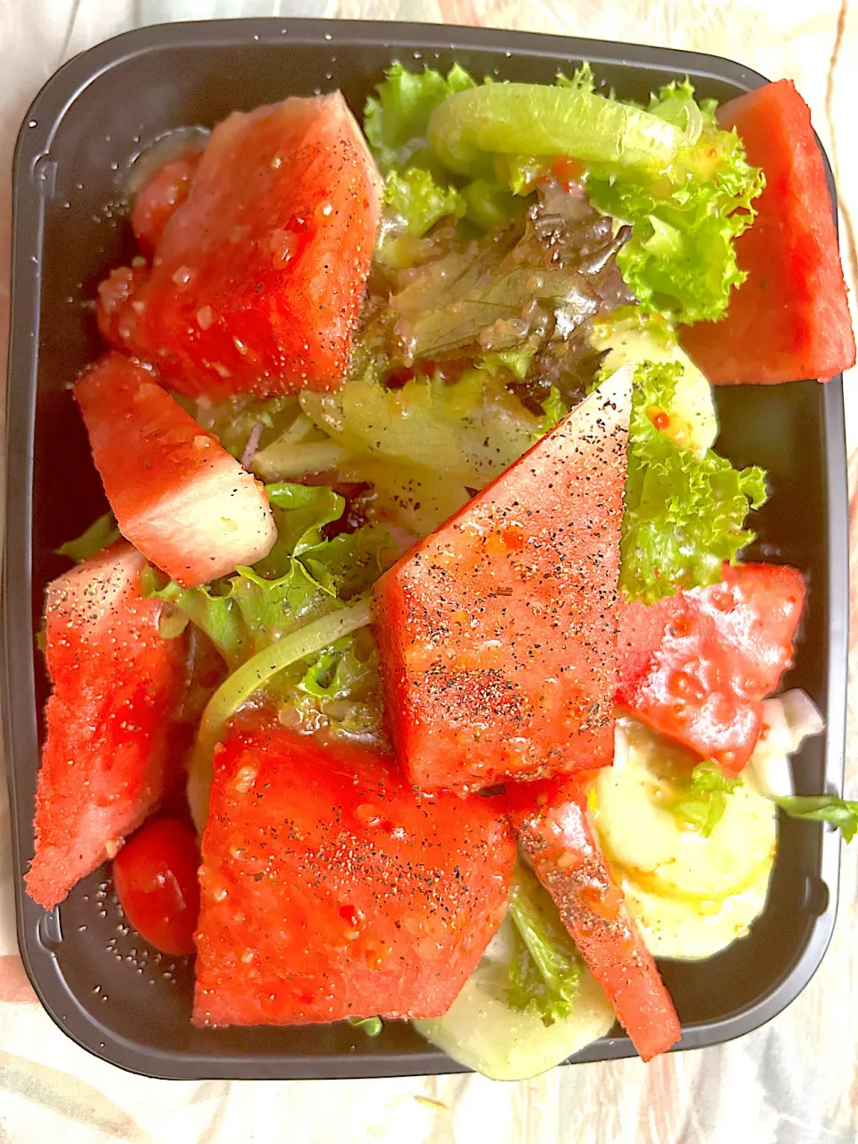 Watermelon salad|Kareem Boogieさん