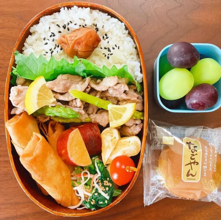 Snapdishの料理写真:夫のお弁当⑨|あいさん