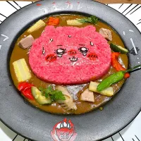 Snapdishの料理写真:ちいかわカレー🍛|Hiroさん