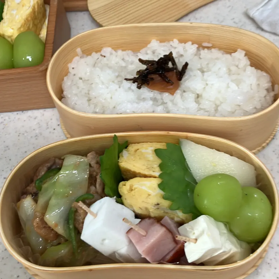 回鍋肉弁当|たんぽぽさん