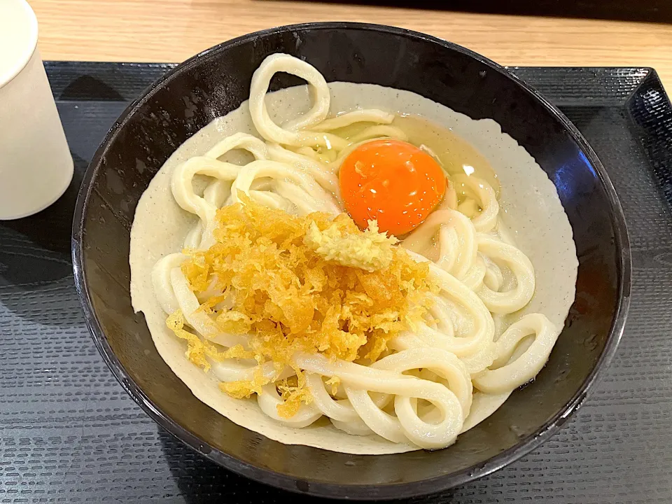 釜玉うどん|しのぶさん