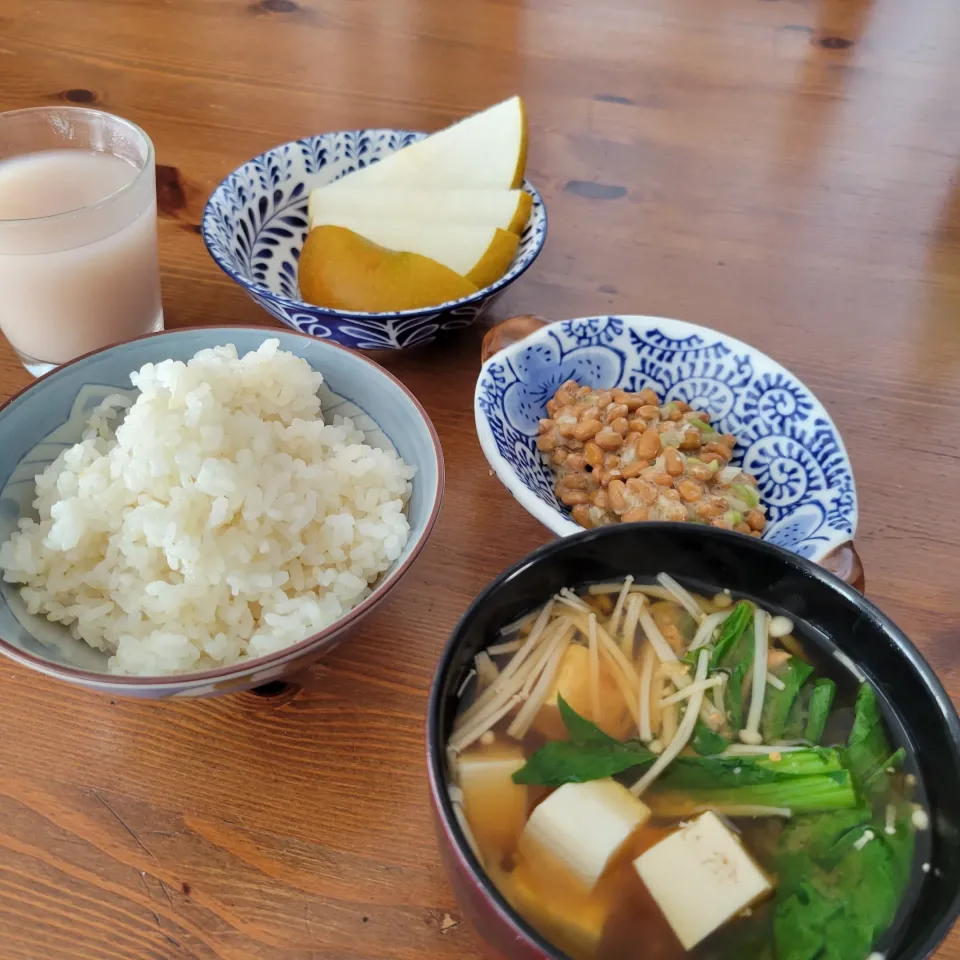 朝ごはんとソバ湯|あんさん