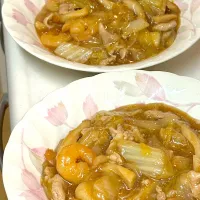 Snapdishの料理写真:海老の中華煮|のろさん