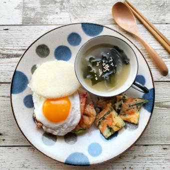 お月見ライスバーガー