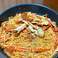 ワタリガニのパスタ|まめすけ⭐︎さん