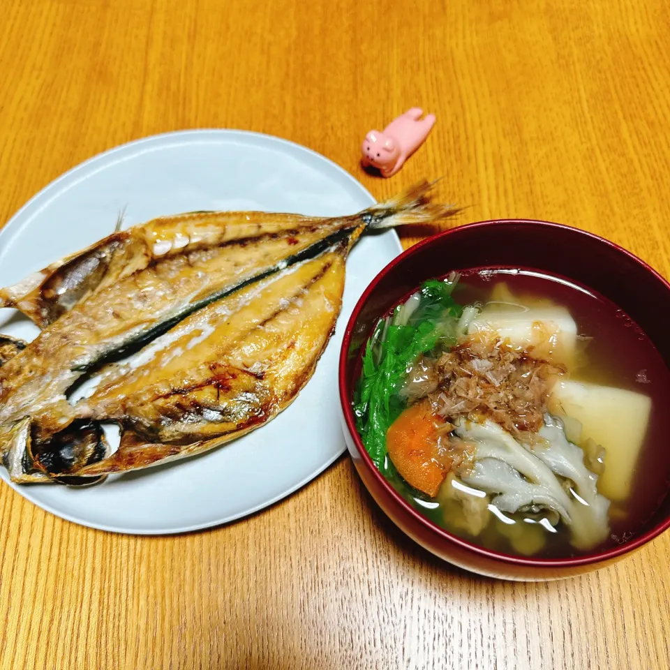 Snapdishの料理写真:アジの干物
お雑煮|naoさん