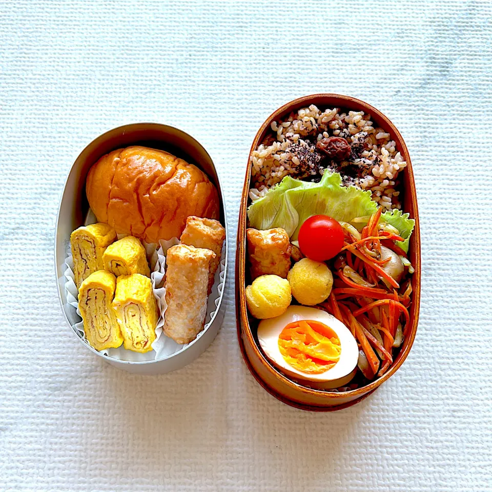 今日のオット弁当と、高２ムスメ弁当。|chi.aさん