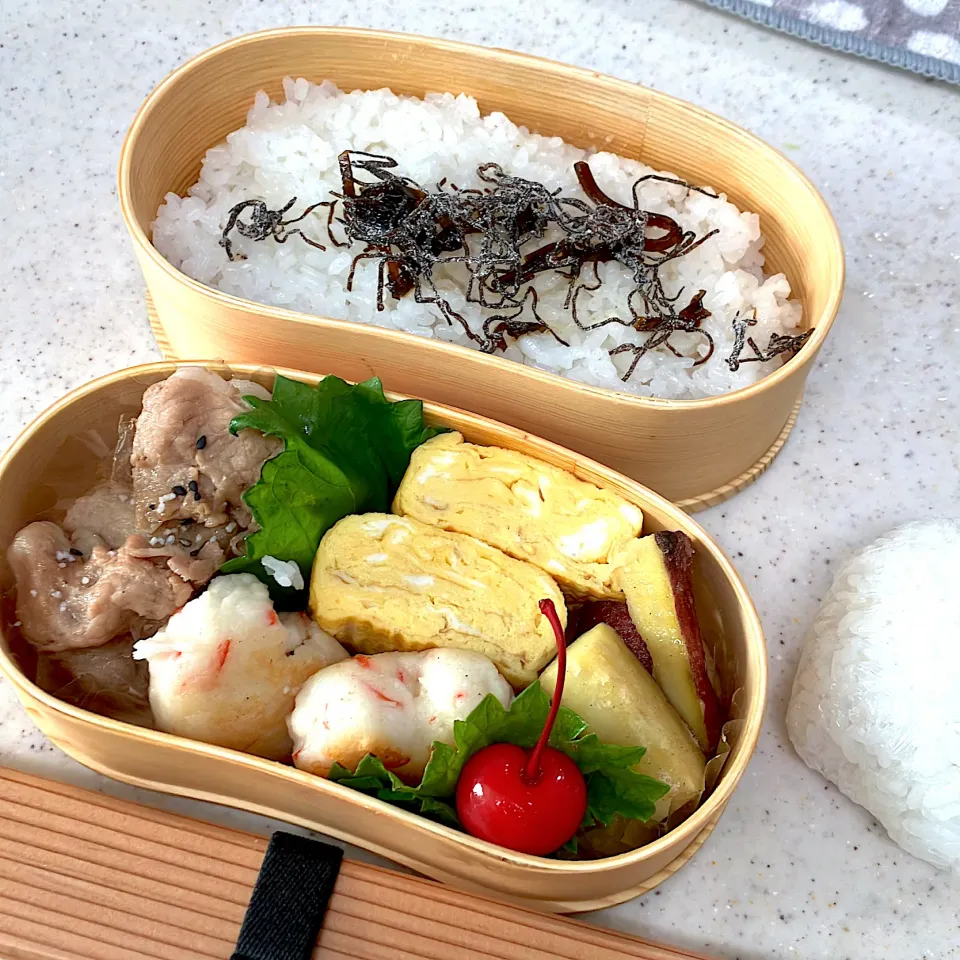 しゃぶしゃぶ肉のしぐれ煮弁当|たんぽぽさん