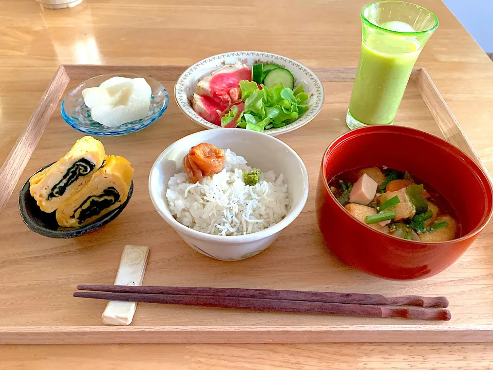 朝ごはん定食🌱|さくたえさん