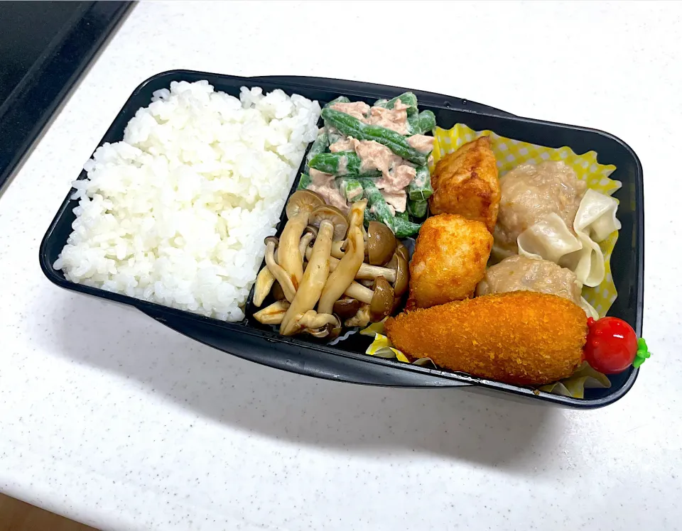 9/19 旦那弁当⁂焼売唐揚げ弁当|ゆさん