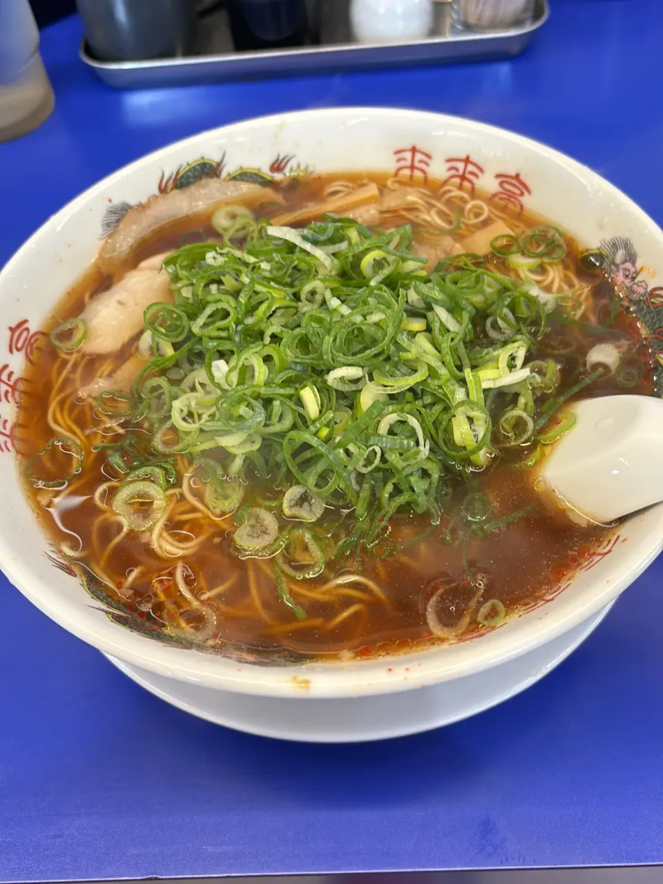 来来亭の大盛ラーメン脊あぶら抜き|まっちゃんさん