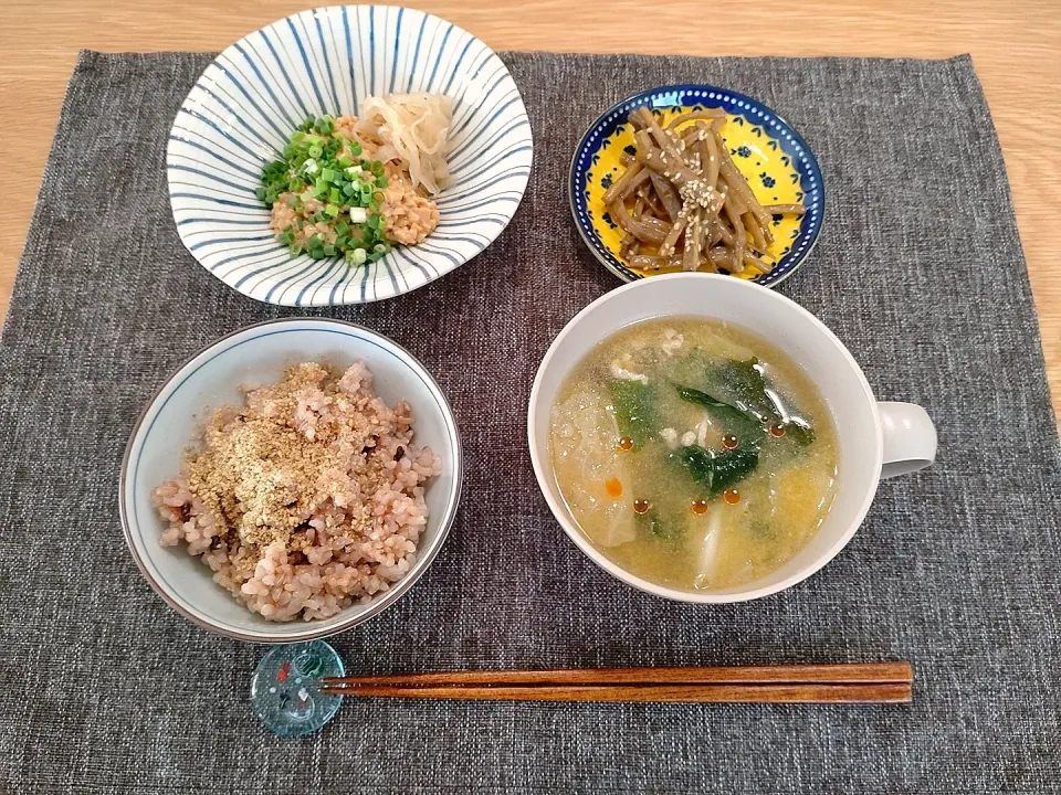 自分の朝兼昼ごはん|みりさん