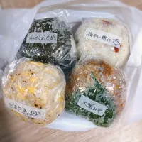 Snapdishの料理写真:おにぎり弁当🍘| Ayumiさん