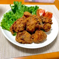 Snapdishの料理写真:鶏の唐揚げ🐔|めっちいさん