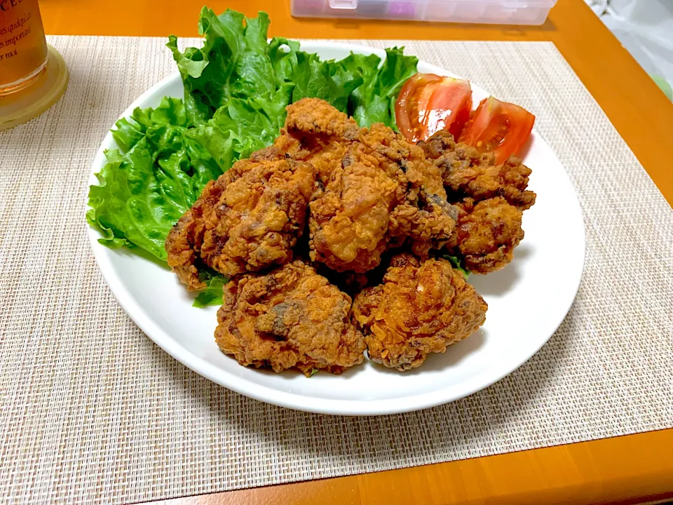 鶏の唐揚げ🐔|めっちいさん