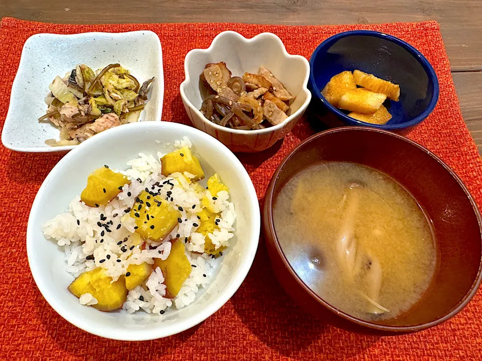 さつまいもご飯|ぴよすさん