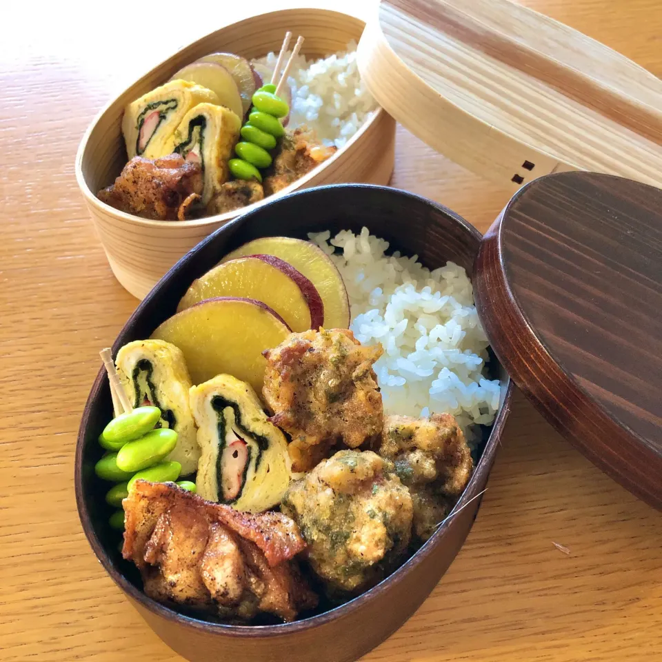 Snapdishの料理写真:揚げしゅうまい弁当|gentle___moonさん