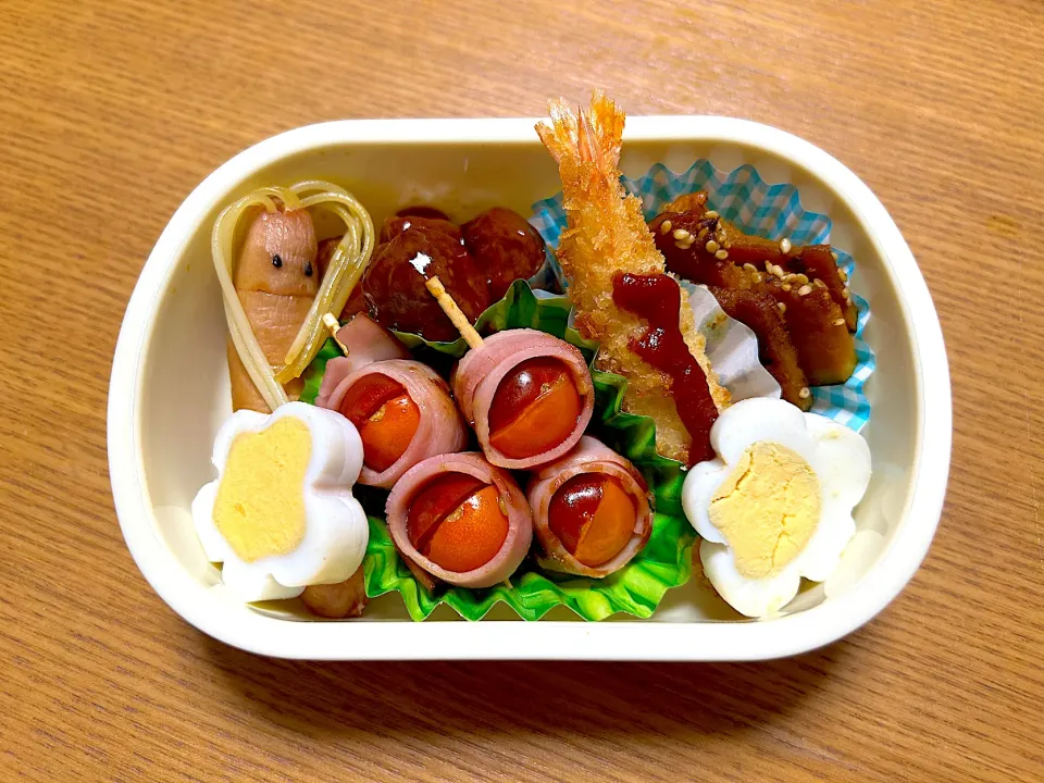 小1女子に向けた遠足弁当(おかず)|おはなさん