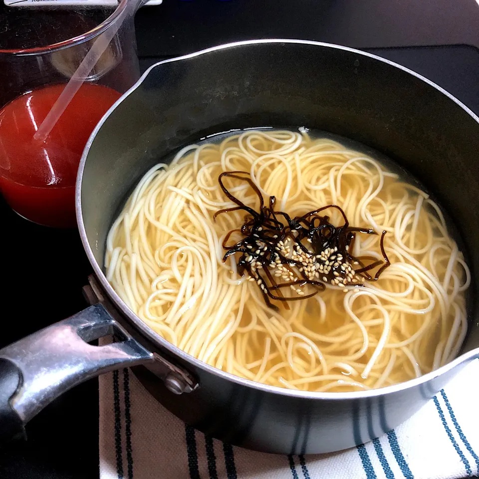 14:27 塩昆布にゅうめん|へれ子さん