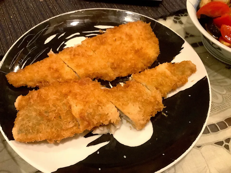 Snapdishの料理写真:これは珍しい『ホッケのフライ🐟』😋|アライさんさん