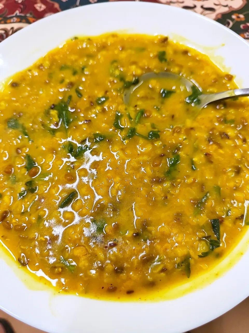 crushed wheat and lentil Khichrii|hinaさん