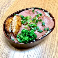 Snapdishの料理写真:スパム丼弁当|Makiさん